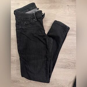 White House Black Market Black Denim Skinny Jeans